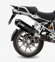 MIVV Speed Edge Exhaust Black for BMW R 1200 GS (13-18) B.016.LRB