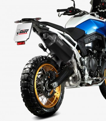 MIVV Speed Edge Auspuff Schwarz für BMW F 900 GS (24-26) B.043.LRB