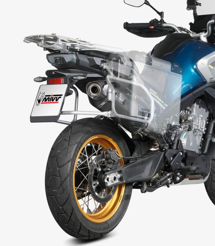 Escape MIVV Speed Edge Negro para CF MOTO 800 MT (22-25) CF.001.LRB