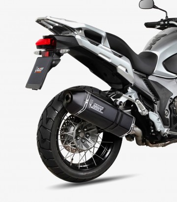 MIVV Speed Edge Auspuff Schwarz für Honda Crosstourer (12-20) H.045.LRB