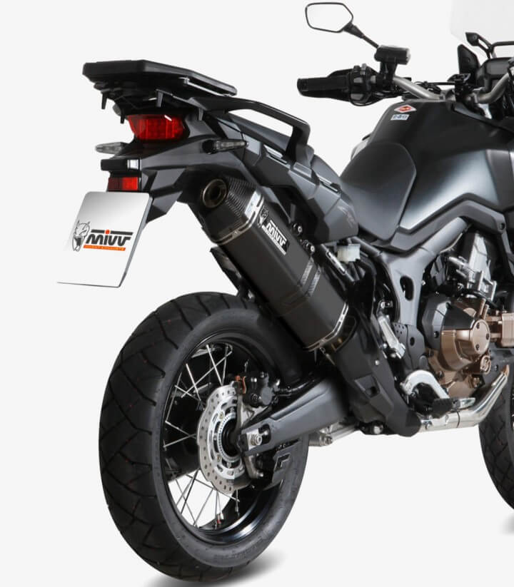 Escape MIVV Speed Edge Negro para Honda CRF 1000 L Africa Twin (16-19) H.059.LRB