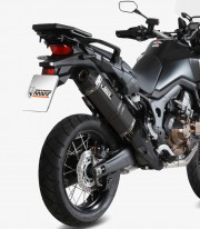 MIVV Speed Edge Exhaust Black for Honda CRF 1000 L Africa Twin (16-19) H.059.LRB