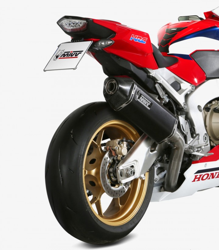 Escape MIVV Speed Edge Negro para Honda CBR 1000 RR (17-19) H.070.LRB