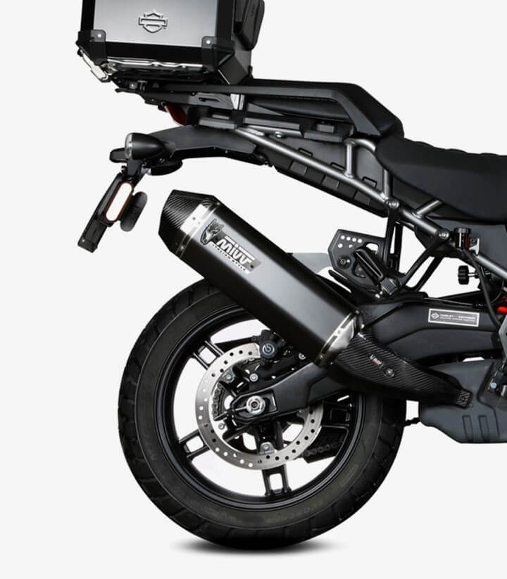 Escape MIVV Speed Edge Negro para Harley Davidson Pan America 1250 / Special (21-25) HD.003.LRB
