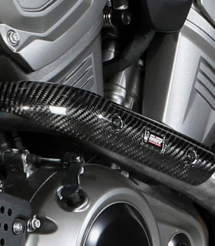 Escape MIVV Speed Edge Negro para Harley Davidson Pan America 1250 / Special (21-25) HD.003.LRB