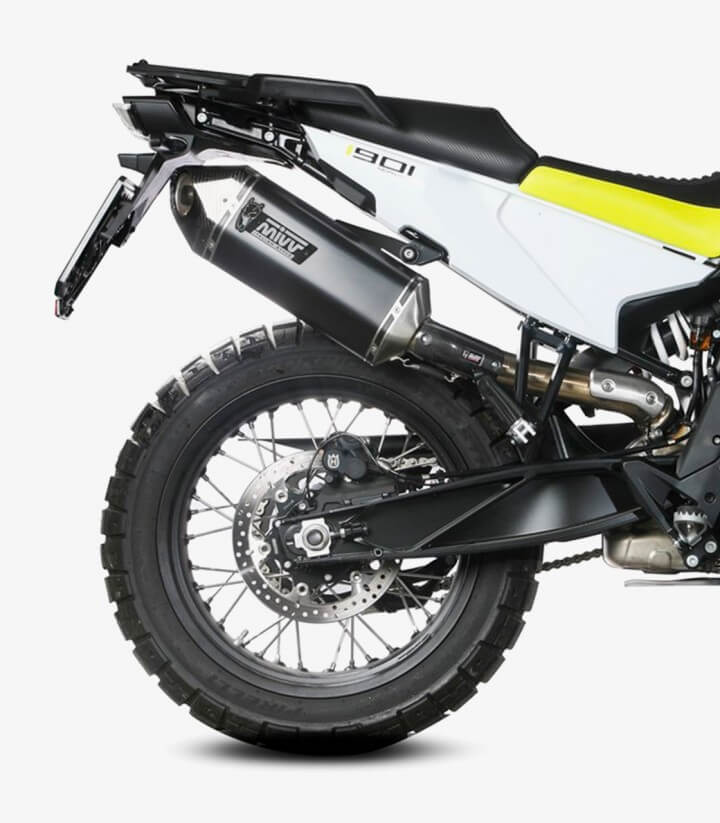 MIVV Speed Edge Exhaust Black for Husqvarna Norden 901 (22-25) HU.002.LRB
