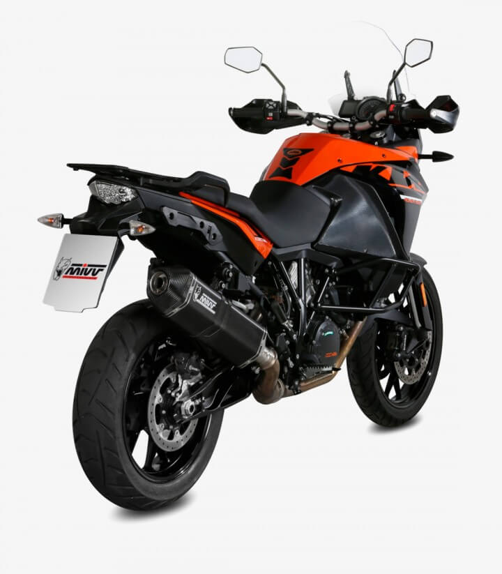 Escape MIVV Speed Edge Negro para KTM 1050 / 1090 / 1190 / 1290 Adventure / 1290 Super Adventure S/R (13-20) KT.017.LRB