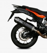 MIVV Speed Edge Exhaust Black for KTM 1050 / 1090 / 1190 / 1290 Adventure / 1290 Super Adventure S/R (13-20) KT.017.LRB