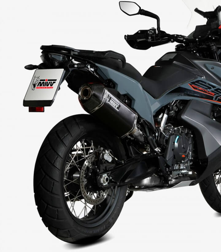 Escape MIVV Speed Edge Negro para KTM 790 / 890 Adventure R/S / 890 SMT (19-25) KT.021.LRB