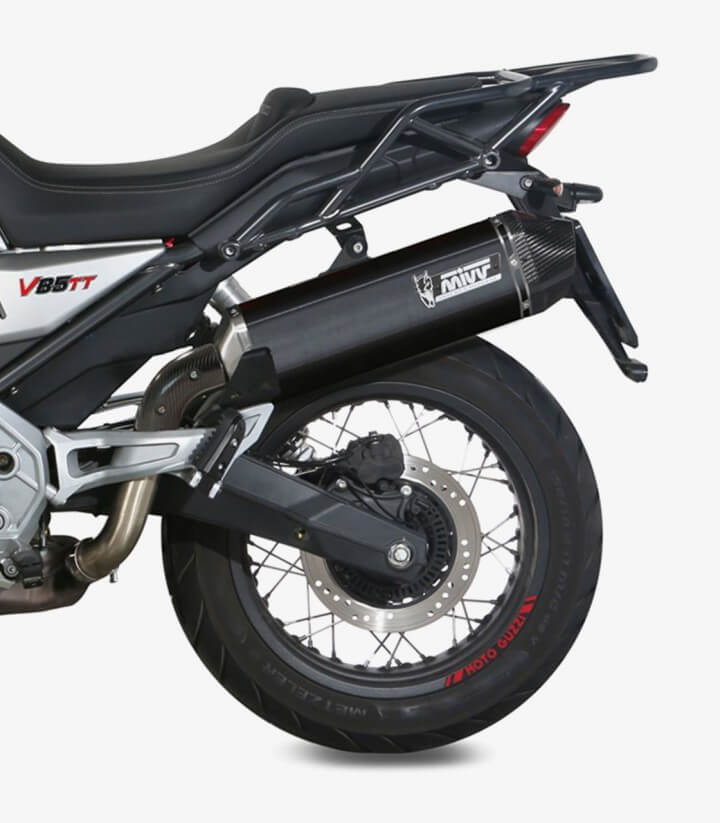 Escape MIVV Speed Edge Negro para Moto Guzzi V85 TT (19-25) M.013.LRB