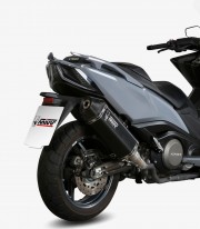 MIVV Speed Edge Exhaust Black for Kymco AK 550 (17-20) O.008.LRB
