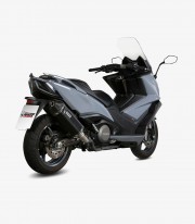 MIVV Speed Edge Exhaust Black for Kymco AK 550 (17-20) O.008.LRB