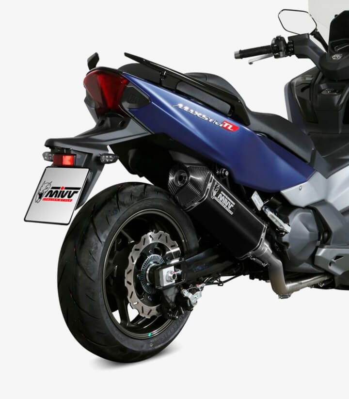 MIVV Speed Edge Auspuff Schwarz für SYM MAXSYM TL 508 (19-21) SY.002.LRB