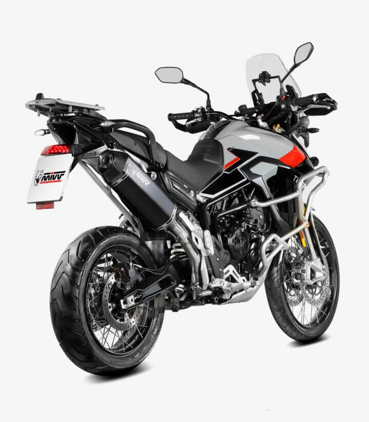 Escape MIVV Speed Edge Negro para Triumph Tiger 900 / GT / Pro / Rally (24-25) T.028.LRB