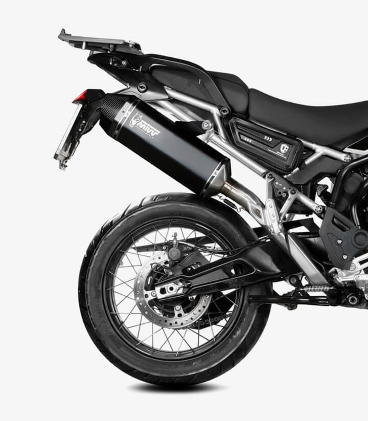 Escape MIVV Speed Edge Negro para Triumph Tiger 900 / GT / Pro / Rally (24-25) T.028.LRB
