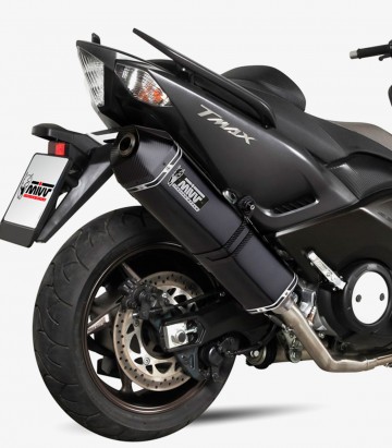 MIVV Speed Edge Auspuff Schwarz für Yamaha TMAX 530 (12-16) Y.037.LRB