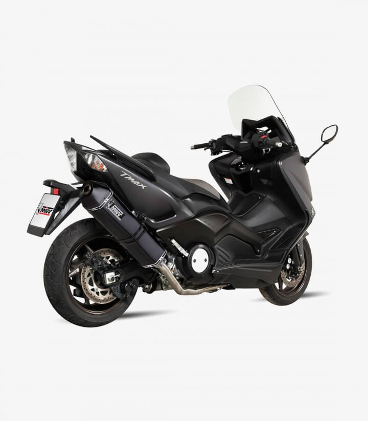 MIVV Speed Edge Auspuff Schwarz für Yamaha TMAX 530 (12-16) Y.037.LRB