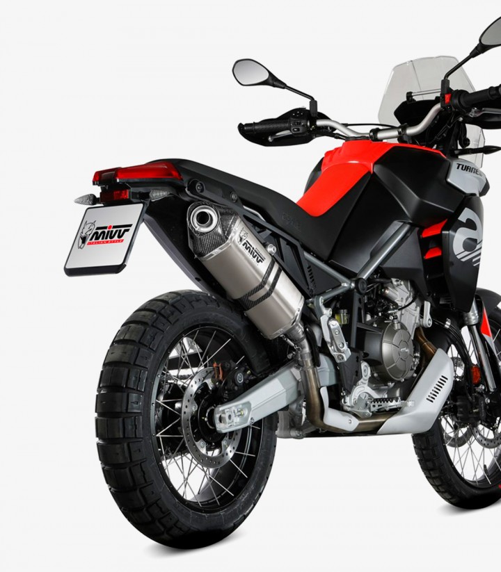 Escape MIVV Speed Edge Titanio para Aprilia Tuareg 660 (22-25) A.017.LRT