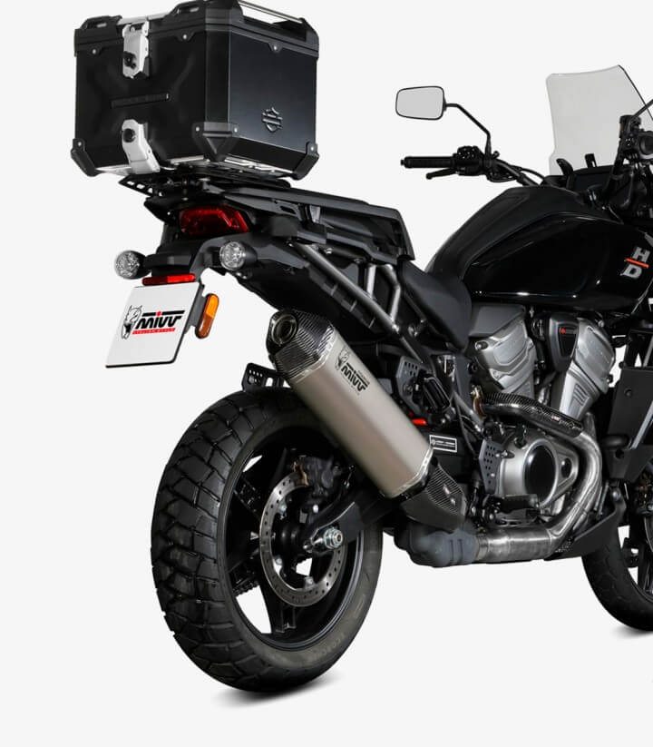 Escape MIVV Speed Edge Titanio para Harley Davidson Pan America 1250 / Special (21-25) HD.003.LRT