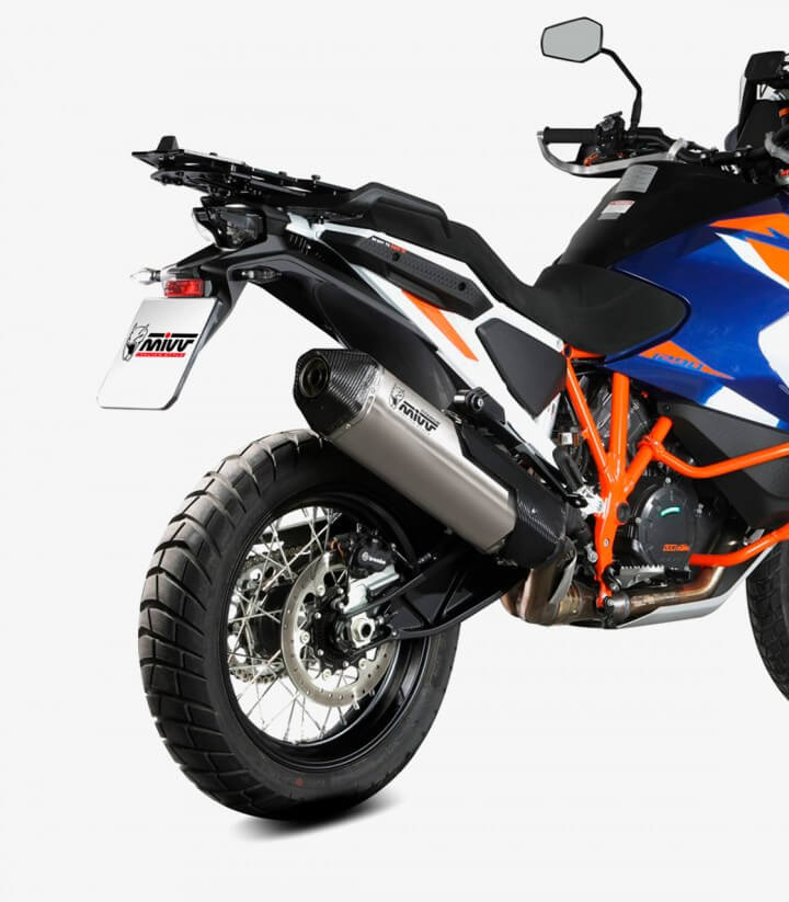 MIVV Speed Edge Auspuff Titan für KTM 1290 Super Adventure (21-24) KT.027.LRT