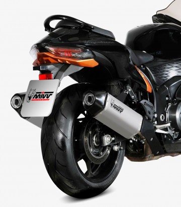 MIVV Speed Edge Auspuff Titan für Suzuki GSX-R 1300 Hayabusa (21-26) S.060.LRT