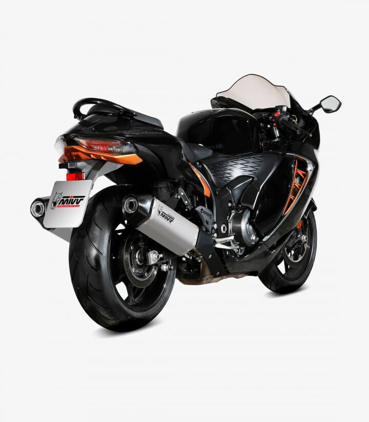 MIVV Speed Edge Auspuff Titan für Suzuki GSX-R 1300 Hayabusa (21-26) S.060.LRT