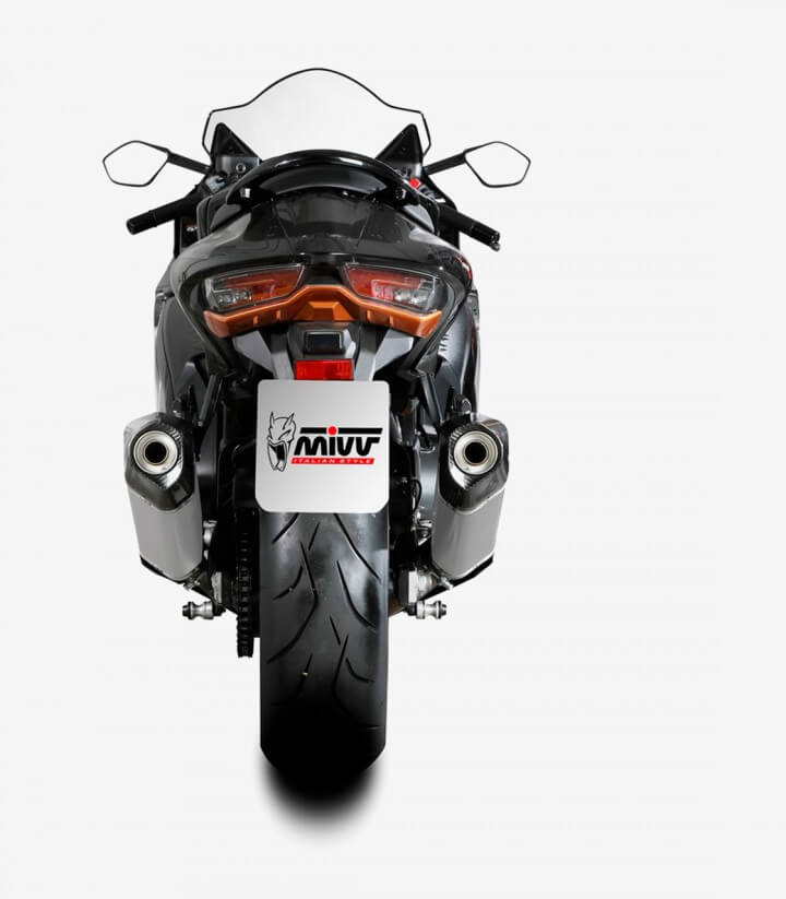 MIVV Speed Edge Auspuff Titan für Suzuki GSX-R 1300 Hayabusa (21-26) S.060.LRT