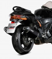 Escape MIVV Speed Edge Titanio Negro para Suzuki GSX-R 1300 Hayabusa (21-25) S.060.LRTB