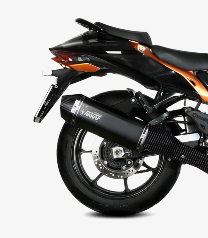 Escape MIVV Speed Edge Titanio Negro para Suzuki GSX-R 1300 Hayabusa (21-25) S.060.LRTB
