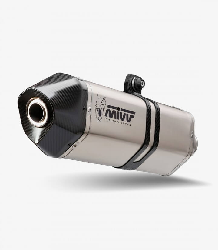 Escape MIVV Speed Edge Acero para BMW F 900 GS (24-25) B.043.LRX