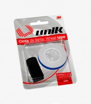 Blue Unik motorcycle rim tapes with applicator A00000820