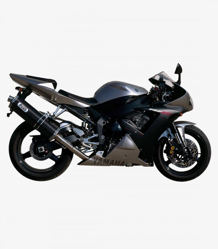 Escape MIVV Oval Carbono para Yamaha YZF R1 (02-03) Y.012.L3 