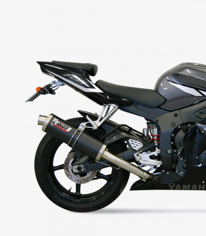 Auspuff MIVV Oval Carbon für Yamaha YZF 600 R Thundercat (03-05), YZF-R6 (03-05) Y.013.L3