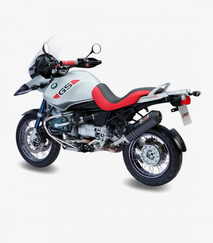 MIVV Oval Exhaust Carbon for BMW R 1150 GS (99-03) B.015.LEC