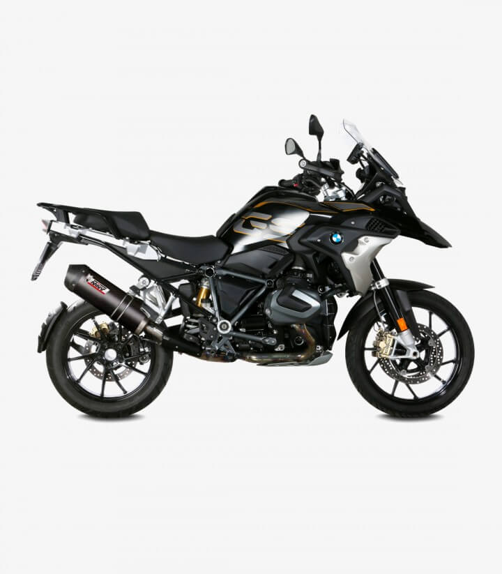 MIVV Oval Exhaust Carbon for BMW R 1250 GS (19-23) B.034.LEC