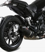 Escape MIVV Oval Carbono para Benelli Leoncino 500 (17-25) E.002.L3C 