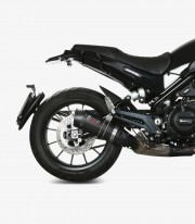 Escape MIVV Oval Carbono para Benelli Leoncino 500 (17-25) E.002.L3C 