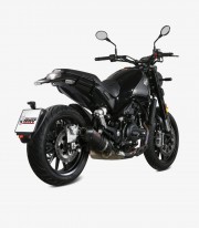 Escape MIVV Oval Carbono para Benelli Leoncino 500 (17-25) E.002.L3C 