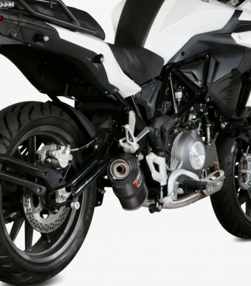 Escape MIVV Oval Carbono para Benelli TRK 502 (17-25) E.003.L3C 