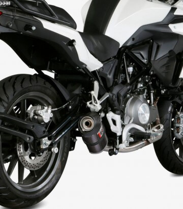 Escape MIVV Oval Carbono para Benelli TRK 502 (17-25) E.003.L3C 