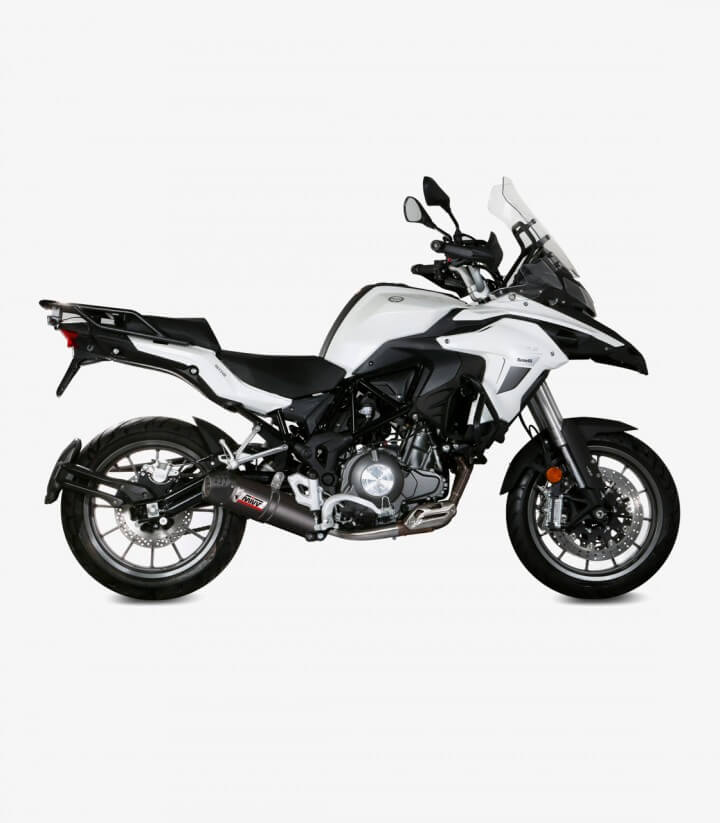 Escape MIVV Oval Carbono para Benelli TRK 502 (17-25) E.003.L3C 