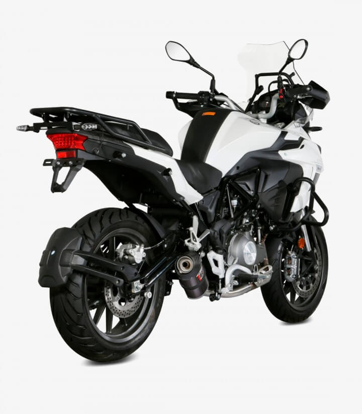 Escape MIVV Oval Carbono para Benelli TRK 502 (17-25) E.003.L3C 