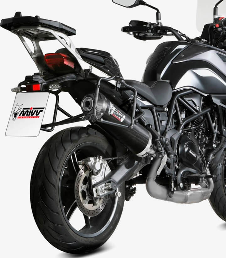 Escape MIVV Oval Carbono para Benelli TRK 702 / X (23-25) E.012.LEC 