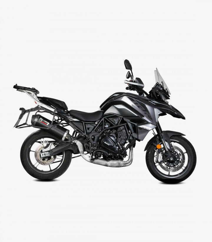 Auspuff MIVV Oval Carbon für Benelli TRK 702X (23-26) E.012.LEC