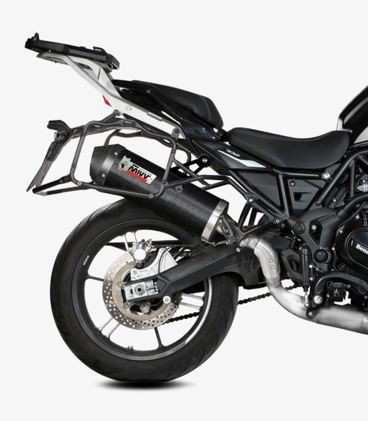 Auspuff MIVV Oval Carbon für Benelli TRK 702X (23-26) E.012.LEC