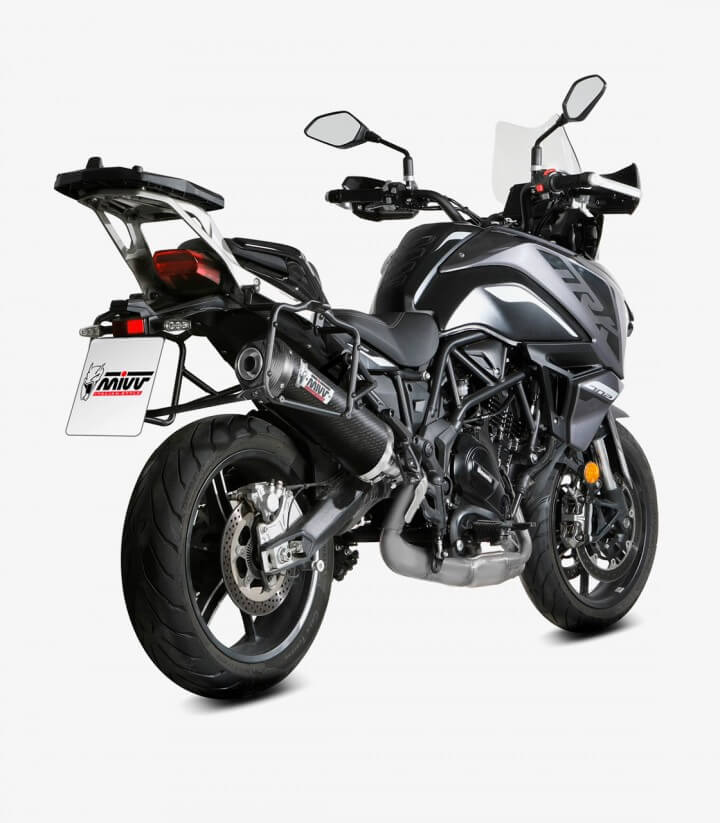 Escape MIVV Oval Carbono para Benelli TRK 702 / X (23-25) E.012.LEC 