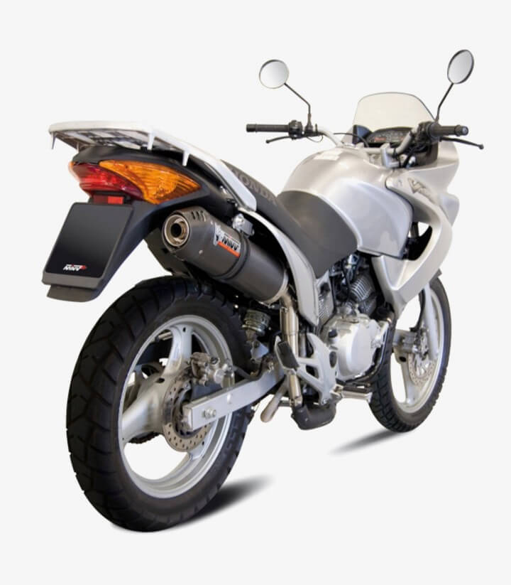 Auspuff MIVV Oval Carbon für Honda XL 125 Varadero (07-11) H.044.L3C
