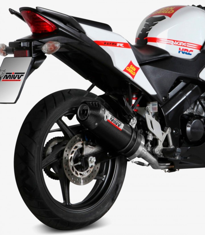 Escape MIVV Oval Carbono para Honda CBR 125 R (11-16) H.060.L3C 