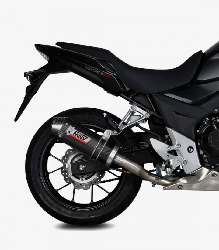 Auspuff MIVV Oval Carbon für Honda CB 500 X (16) H.061.L3C