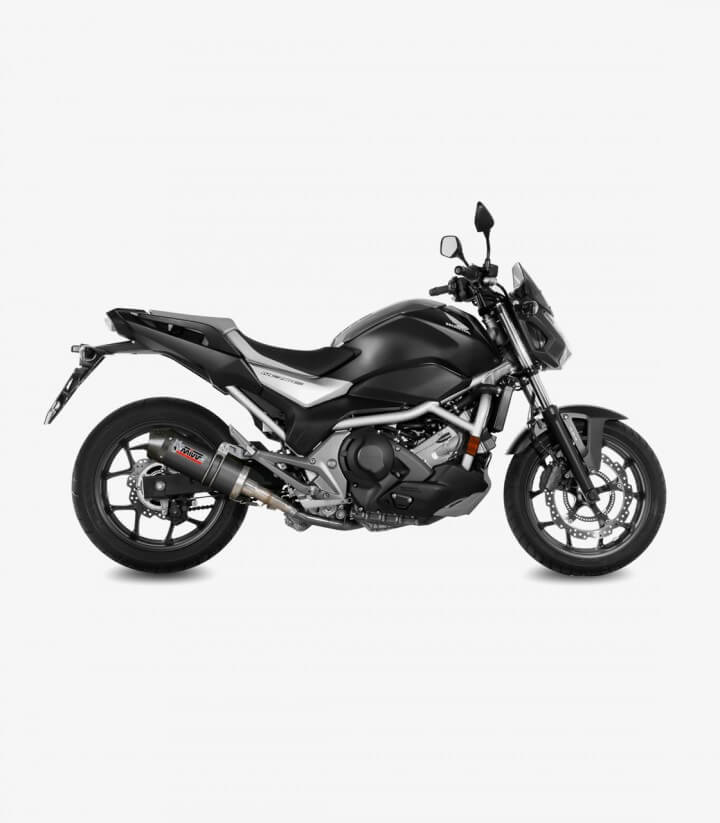 MIVV Oval Exhaust Carbon for Honda Integra 750 / NC750 S/X (16-22) H.065.L3C